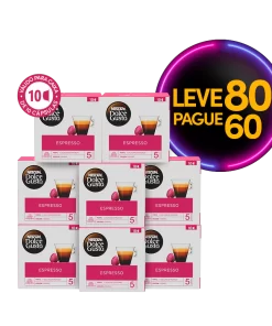 COMBO ESPRESSO LEVE 80 PAGUE 60 CÁPSULAS