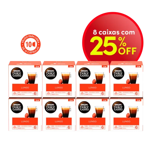 COMBO LUNGO LEVE 8 CAIXAS COM 25% OFF