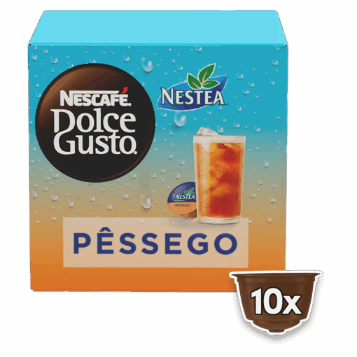 NESTEA® PÊSSEGO 10 CÁPSULAS